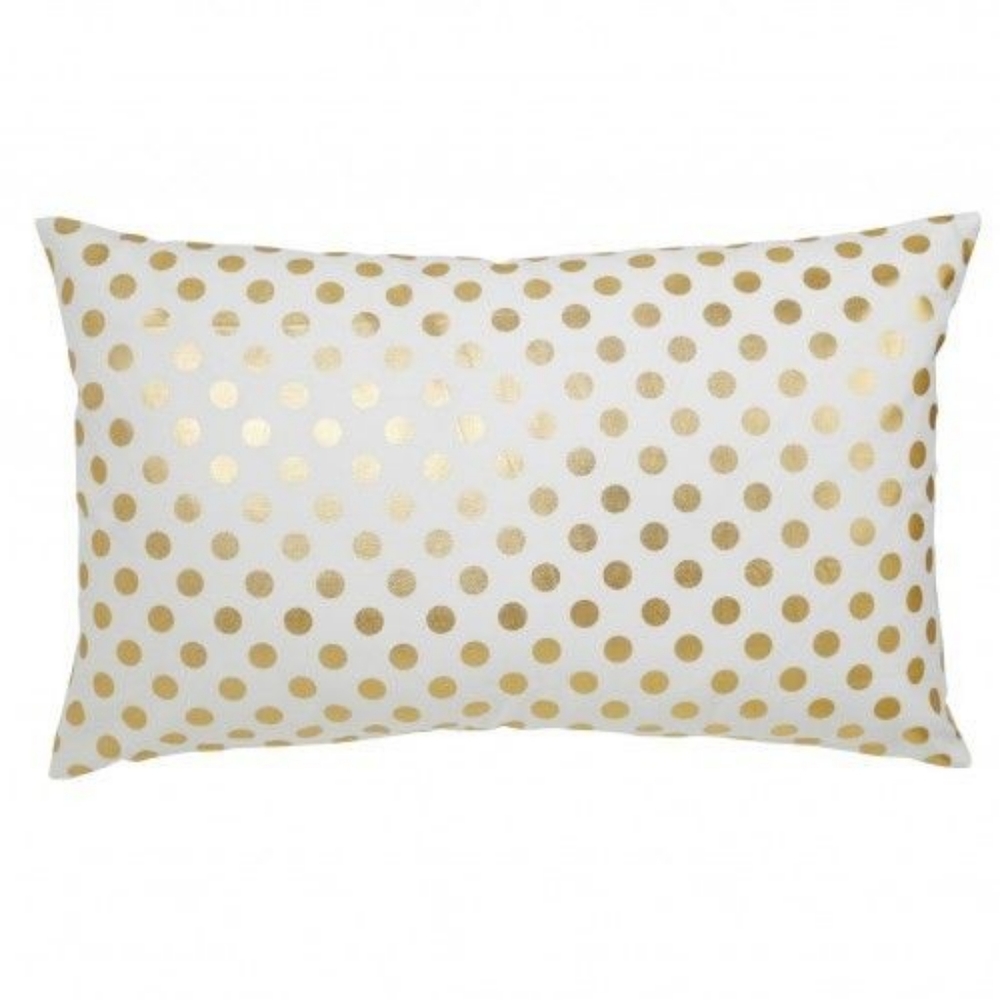Caitlin Wilson gold dot pillow cover